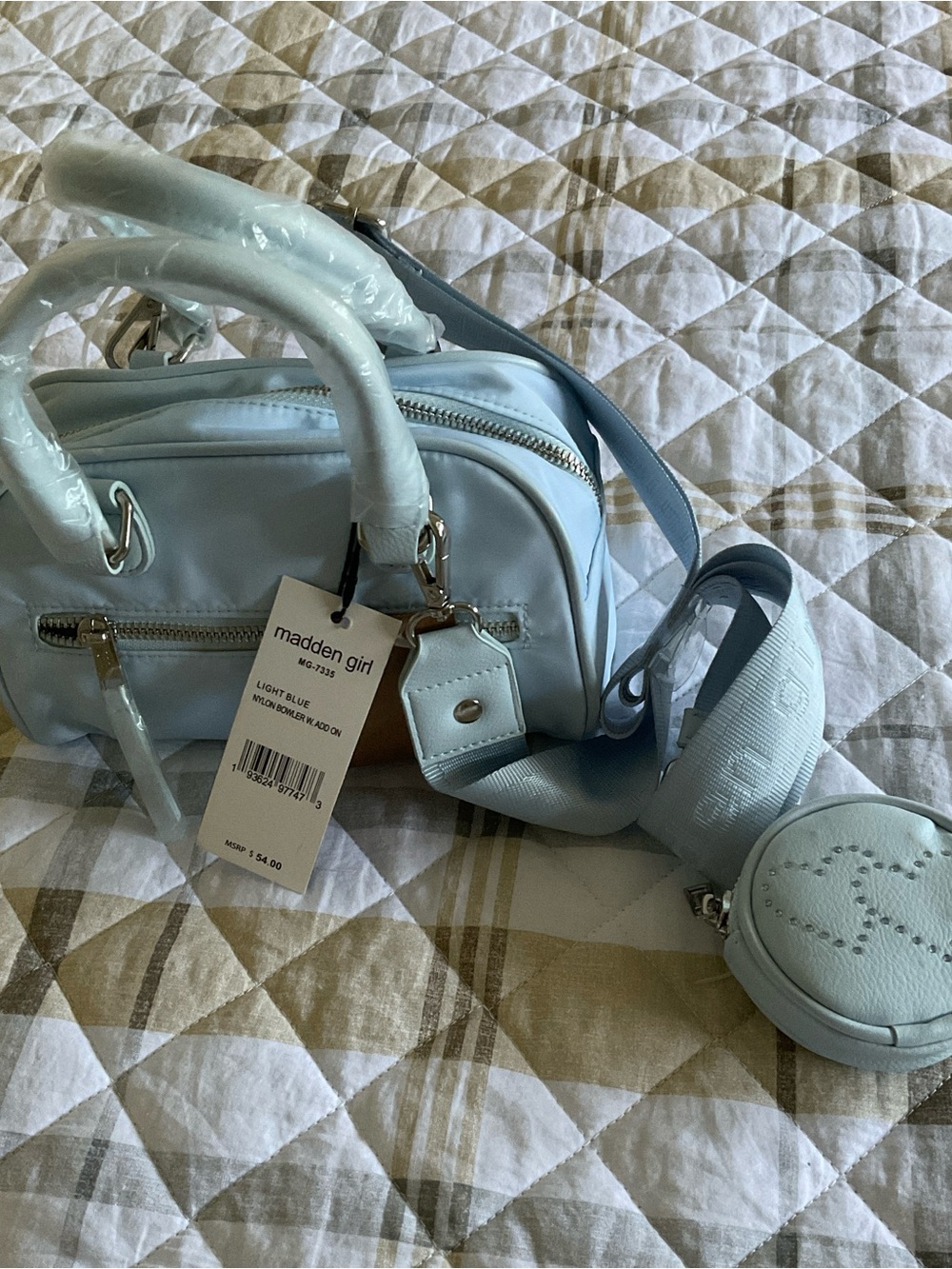 Madden girl handbag with coin wallet